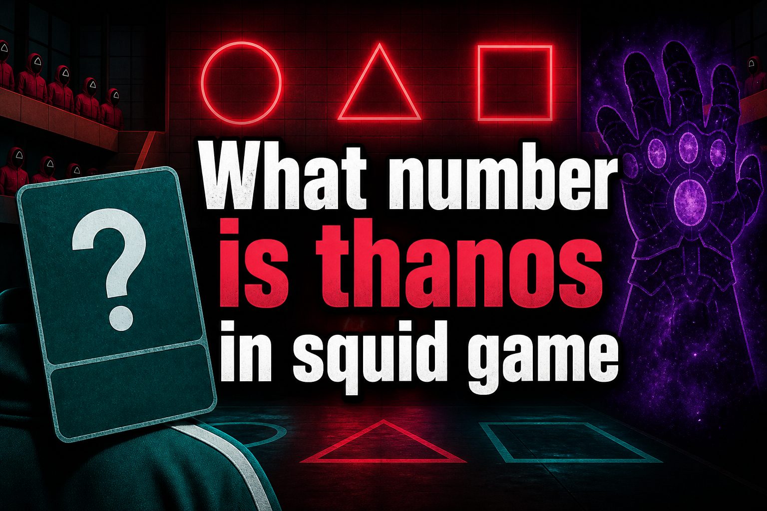 what-number-is-thanos-in-squid-game-e1280 Thanos character from Squid Game standing in a tense game arena